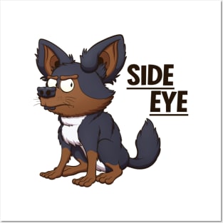 Side Eye Meme - Chihuahua Dog Posters and Art